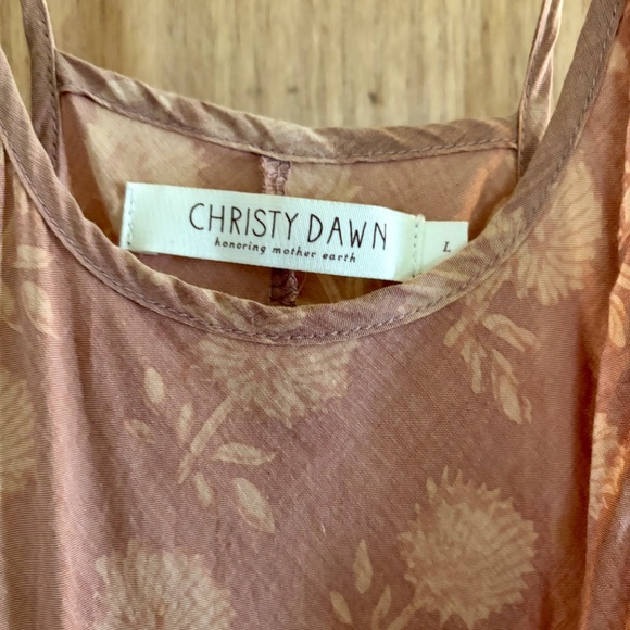 Christy Dawn Sage Maxi Dress Size Large - Picture 4 of 8